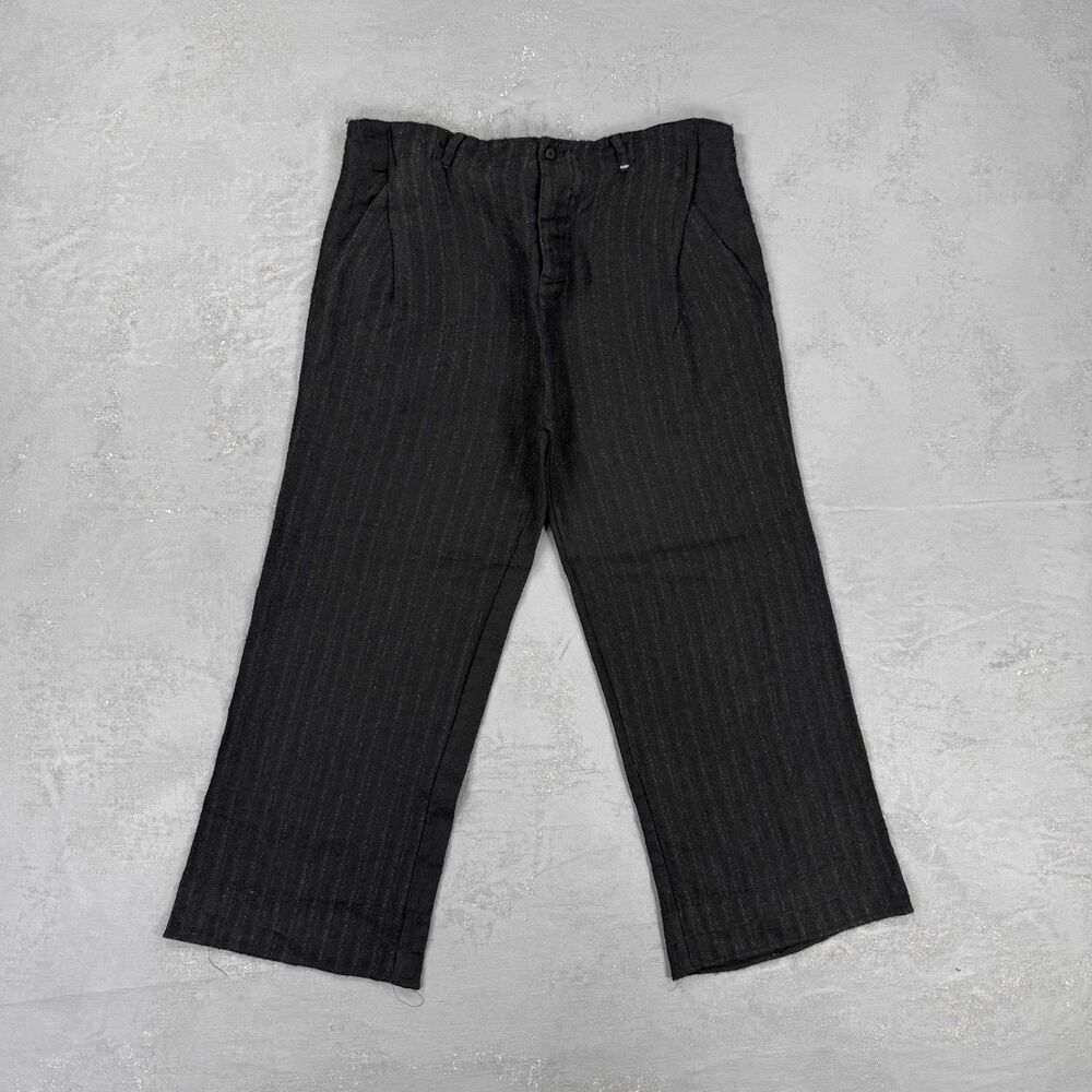 Transit Par Such Wool and Linen Blend Straight Leg Trouser Size 3